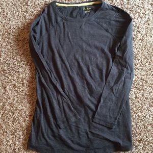 Boden long sleeve grey tee size 4